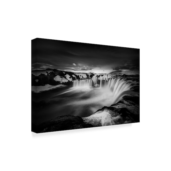 Alfonso Maseda Varela 'Waterfall Of The Gods' Canvas Art,16x24